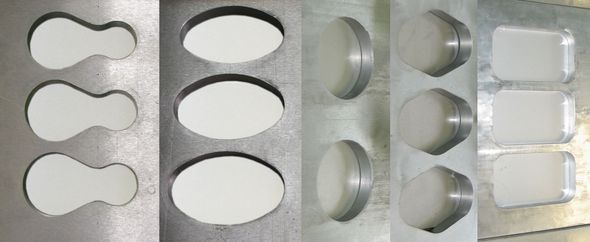 Формовочные плиты для порционно-формовочной машины МПФ-400